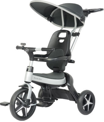 Bambini pieghevoli a tre ruote su auto triciclo con ruote EVA
