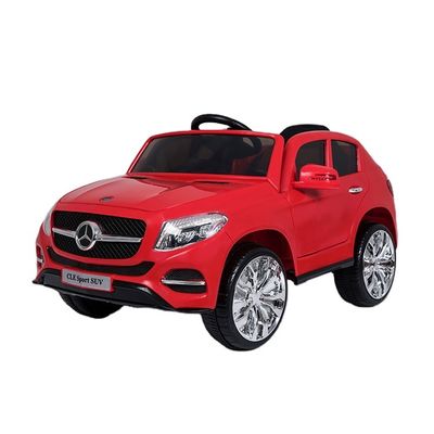12V quattro ruote su auto autorizzata elettrica per bambini Vernice nera Rossa Batteria alimentata