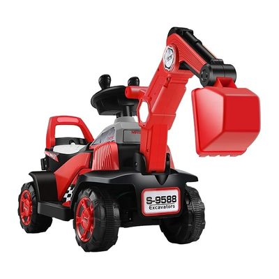 Bambini Trattore elettrico Ride On Car Per con batterie Azionato scavatori elettrici Auto