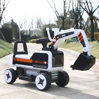 Escavatore elettrico a batteria 6V in PP per bambini di età compresa tra i 3 e i 7 anni GW/NW 6.4KG/5.8KG