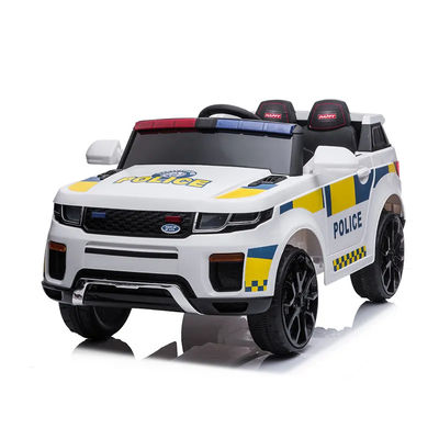 Guida elettrica in auto con telecomando 2022 Modello di auto giocattolo in stile polizia per bambini