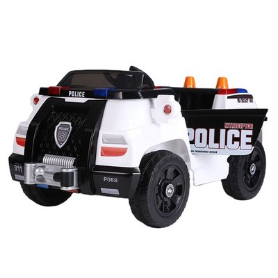Fornitura diretta Bambini giocattolo Ride On Car 2 posti 6V 12V Electric Police Car per bambini