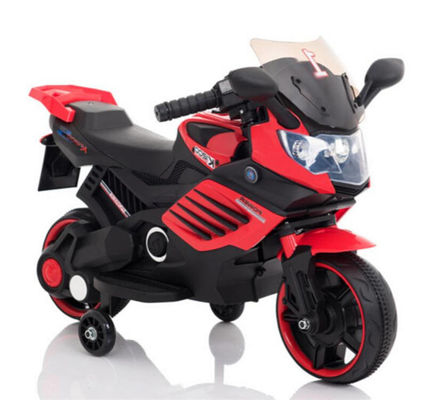 Bambini Giocattoli Auto 6v Motocicletta elettrica Guida in auto con illuminazione e ruote ausiliarie