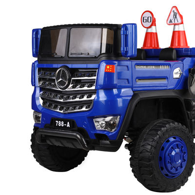 12v Electric Ride On Car with Tipping Bucket Unisex G.W. N.W. 34,2kg/28,9kg Stile camion