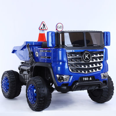 12v Electric Ride On Car with Tipping Bucket Unisex G.W. N.W. 34,2kg/28,9kg Stile camion