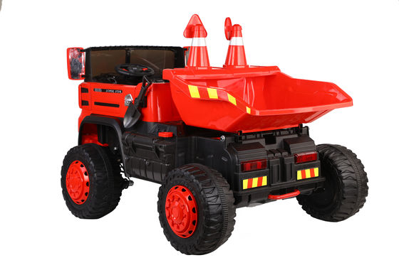 2 posti giocattolo elettrico guida sul camion di costruzione auto per bambini età 2-12 anni