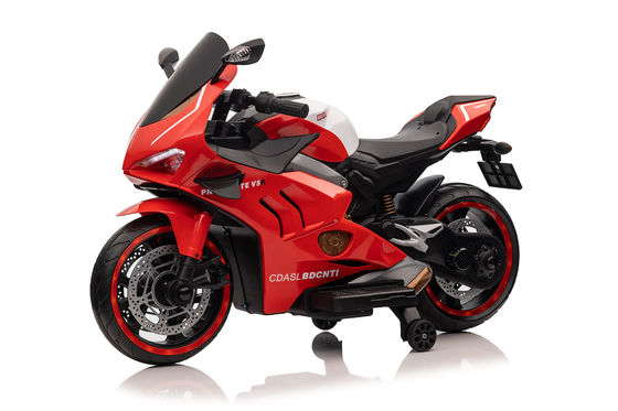 18.5KG/15.5KG G.W. N.W. Motocicletta elettrica per bambini con luce a LED e batteria ricaricabile