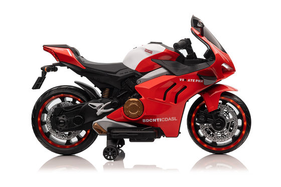 18.5KG/15.5KG G.W. N.W. Motocicletta elettrica per bambini con luce a LED e batteria ricaricabile