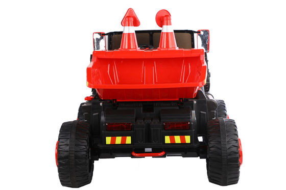 2 posti giocattolo elettrico guida sul camion di costruzione auto per bambini età 2-12 anni