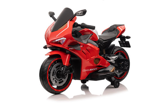 18.5KG/15.5KG G.W. N.W. Motocicletta elettrica per bambini con luce a LED e batteria ricaricabile