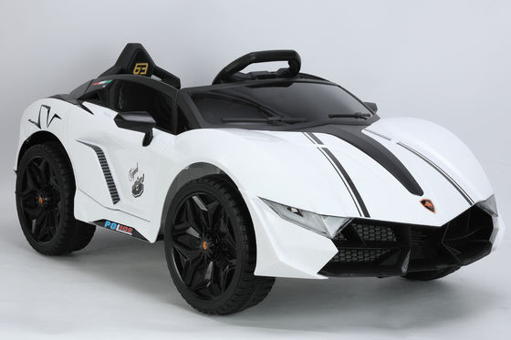 Unisex Electric Kids Toy Due porte LED luce Quattro ruote Corsa in auto 113X66X47cm