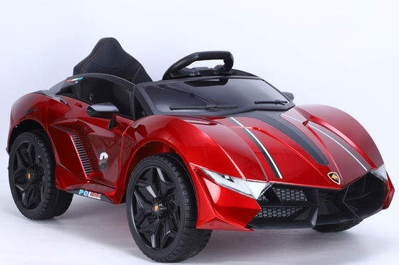 Unisex Electric Kids Toy Due porte LED luce Quattro ruote Corsa in auto 113X66X47cm