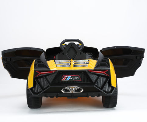 Unisex Electric Kids Toy Due porte LED luce Quattro ruote Corsa in auto 113X66X47cm