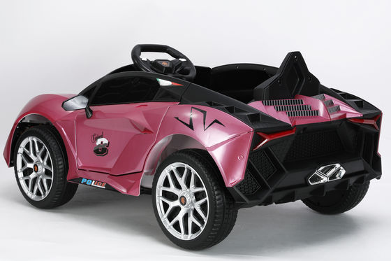 Unisex Electric Kids Toy Due porte LED luce Quattro ruote Corsa in auto 113X66X47cm