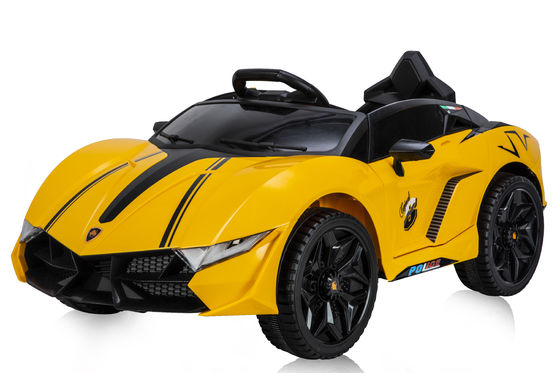 Unisex Electric Kids Toy Due porte LED luce Quattro ruote Corsa in auto 113X66X47cm
