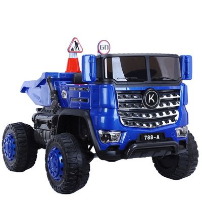 Camion elettrico per la costruzione con comando remoto e secchio di ribaltamento 12v