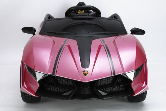 Giornata di gioco per bambini rosa elettrica in auto con quattro ruote grandi Ttem NO. SMG6136