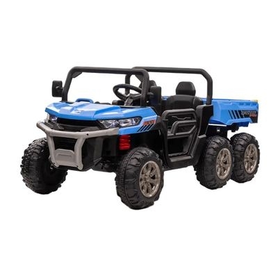 Bambini prendono auto 6 ruote camion fuoristrada motore 555*2 Cartone dimensione 138.5*65.5*35.5cm