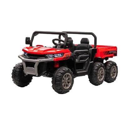 Bambini prendono auto 6 ruote camion fuoristrada motore 555*2 Cartone dimensione 138.5*65.5*35.5cm