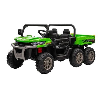 Bambini prendono auto 6 ruote camion fuoristrada motore 555*2 Cartone dimensione 138.5*65.5*35.5cm