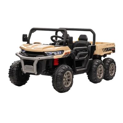 Bambini prendono auto 6 ruote camion fuoristrada motore 555*2 Cartone dimensione 138.5*65.5*35.5cm