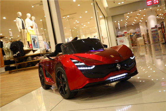 2023 Made In Nuovo 12 Volt Kids Electric Ride On Car con Due Porte Aperte Marrone