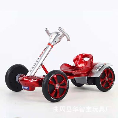 Remote Rechargeable Kids Ride On Car Drift Go-Kart con freni indipendenti