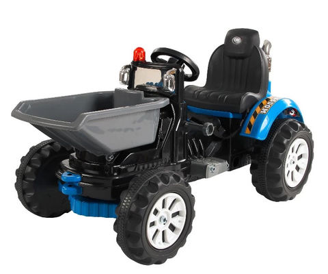 Colore verde 6V 12V bambini elettrico Ride su escavatore giocattolo con motore 390 * 1 / 390 * 2