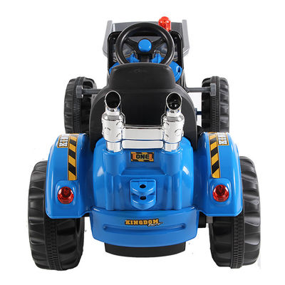Colore verde 6V 12V bambini elettrico Ride su escavatore giocattolo con motore 390 * 1 / 390 * 2