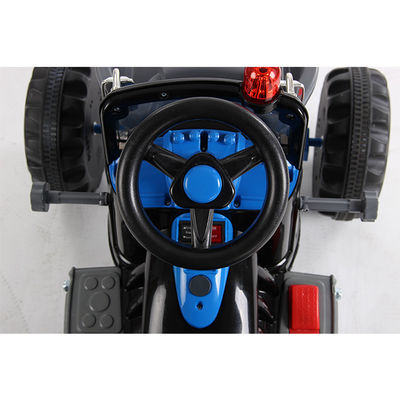 Colore verde 6V 12V bambini elettrico Ride su escavatore giocattolo con motore 390 * 1 / 390 * 2