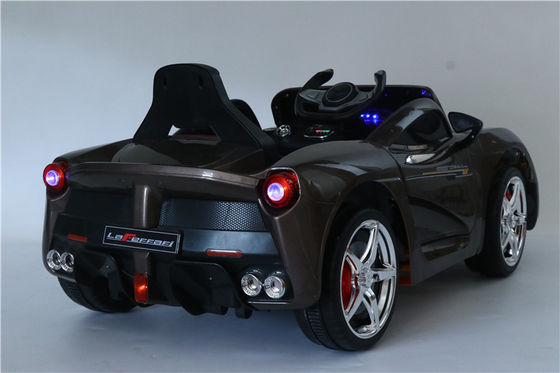 114*66*48cm Bianco auto giocattolo per bambini 6V batteria doppia porta auto elettrica per ragazze
