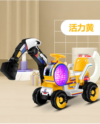 JIAXING Bambini giocattolo Fully 6v escavatore elettrico guida su auto per bambini motore 380 * 1 / 380 * 2