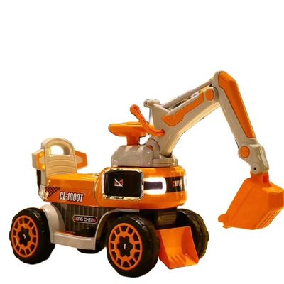 Escavatori elettrici di plastica Giocattoli per bambini 2022 Anno Regali Intervallo di età da 2 a 4 anni