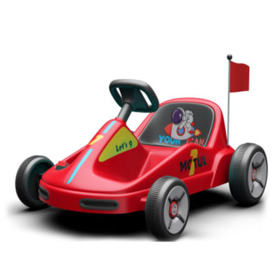 2024 Ride On Toy 2.4G Remote Control Kart con display di potenza e regolazione del volume