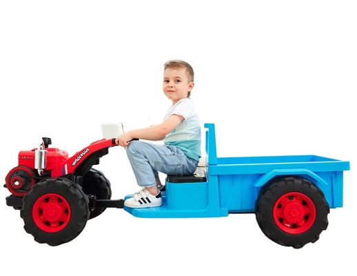6V a batteria per bambini a guida elettrica su escavatore giocattolo con luce e musica