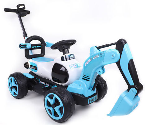 6V380 Motore a frizione Electric Ride On Toy Excavator With Electric Digging Arm per bambini