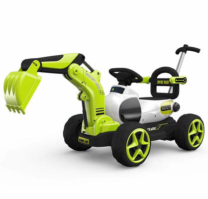 6V380 Motore a frizione Electric Ride On Toy Excavator With Electric Digging Arm per bambini