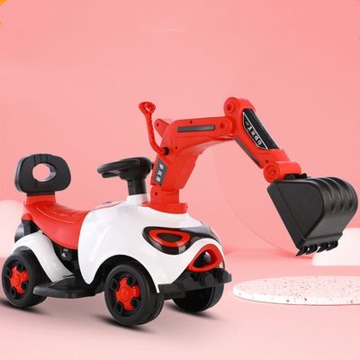 Auto elettrica per bambini con escavatore di sabbia Batteria all'aperto Auto giocattolo auto per bambini
