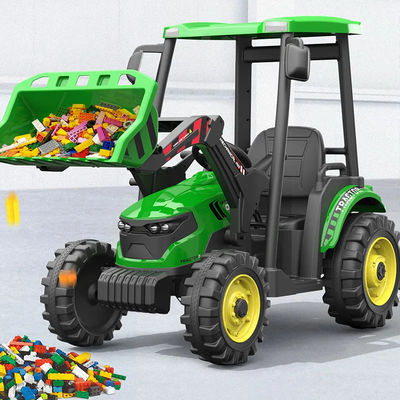 12V 24V Ride On Tractor Kids Grandi giocattoli Auto con motore 555 * 2
