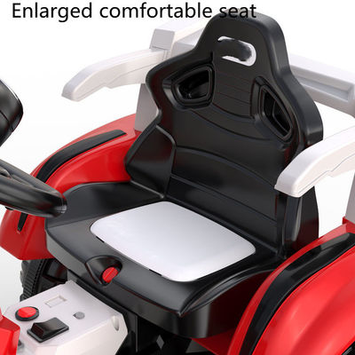 Automobile giocattolo elettrica a batteria 6v con controllo della musica e della barra di spinta 2023