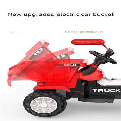 Automobile giocattolo elettrica a batteria 6v con controllo della musica e della barra di spinta 2023