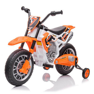 Plastico 12v Bambini in macchina con musica Batteria di lunga durata Motocicletta elettrica