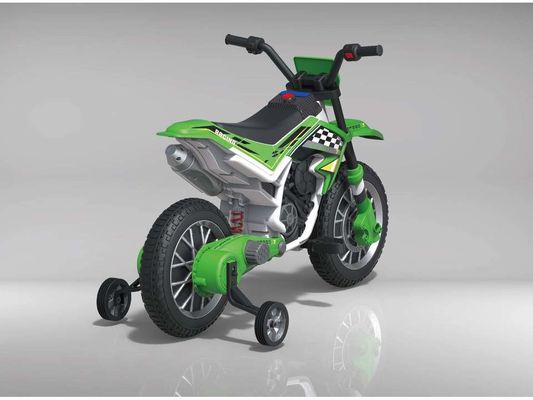 Plastico 12v Bambini in macchina con musica Batteria di lunga durata Motocicletta elettrica