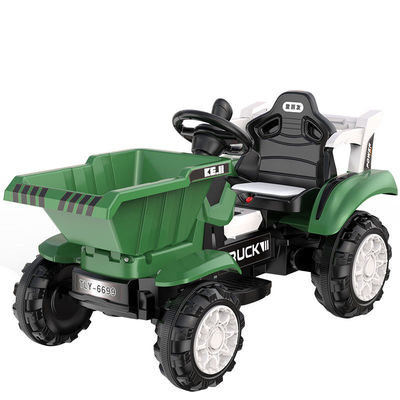 Unisex 2023 Con musica 6v Ride On elettrico trattore grande giocattoli auto per bambini Genere Unisex