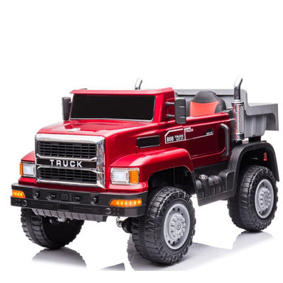 12V Ride On Tractor Truck Auto per bambini Materiale di plastica e controllo Emote incluso