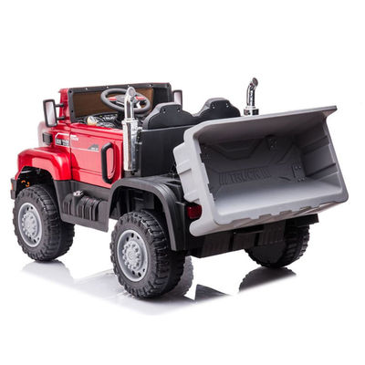 12V Ride On Tractor Truck Auto per bambini Materiale di plastica e controllo Emote incluso