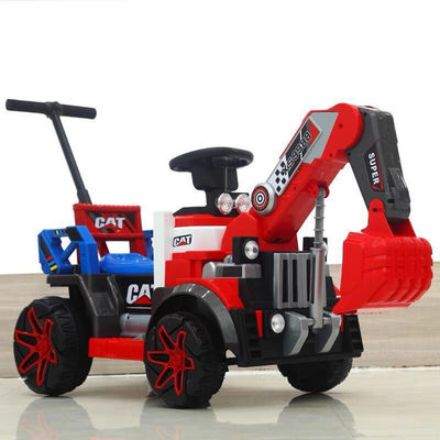 Unisex 6v completamente elettrico Ride On Construction Truck Auto con musica 2023 PP plastica