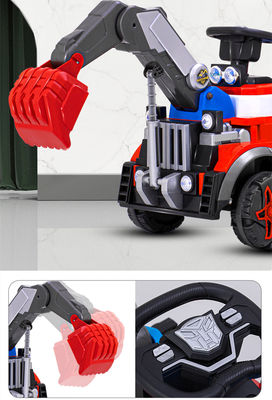 Unisex 6v completamente elettrico Ride On Construction Truck Auto con musica 2023 PP plastica