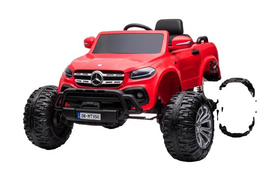 Licenza di guida in auto per bambini 2022 Auto elettrica in vino colore rosso Gamma d'età 5-7 anni