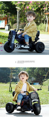 Illuminazione e musica personalizzabili per bambini Electric Kids Motorcycle Ride On Car
